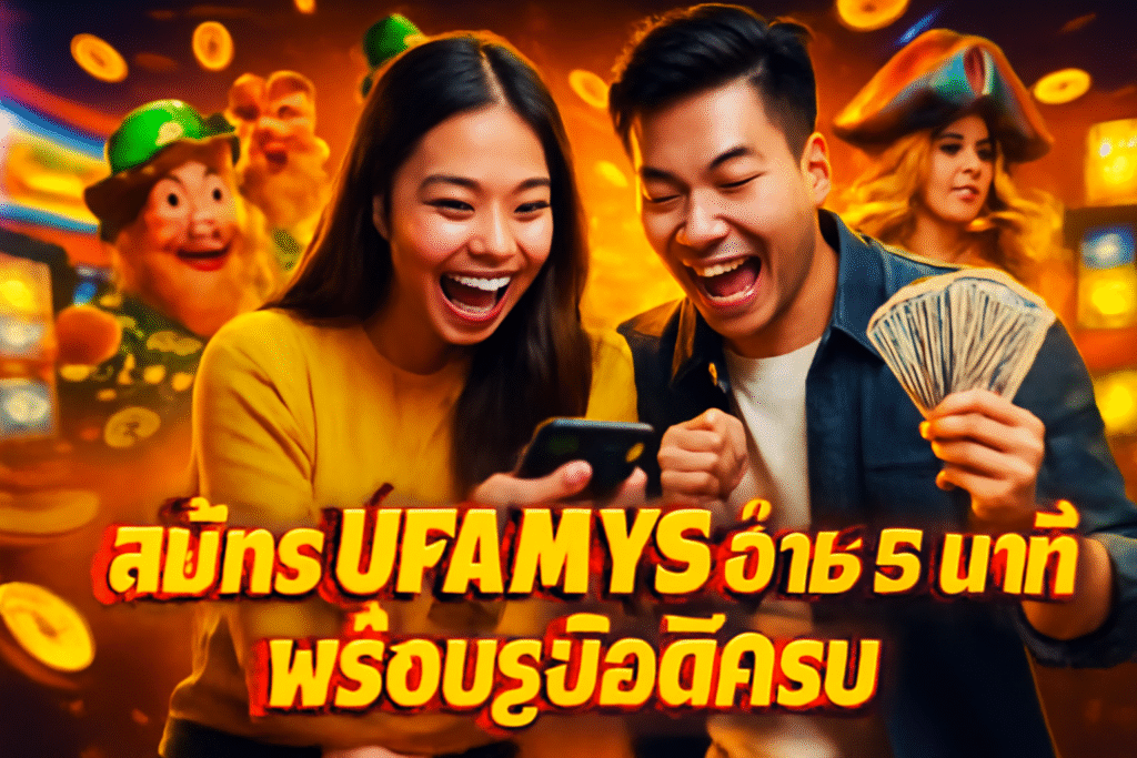 สมัคร UFAMYS ง่ายใน 5 นาที พร้อมรู้ข้อดีครบ