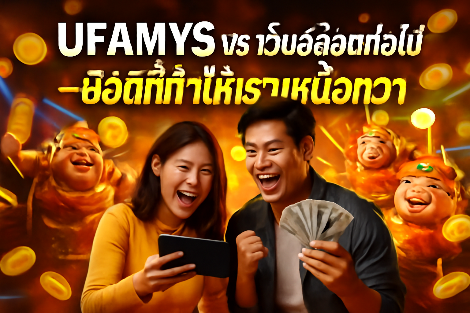 UFAMYS vs เว็บสล็อตทั่วไป — ข้อดีที่ทำให้เราเหนือกว่า